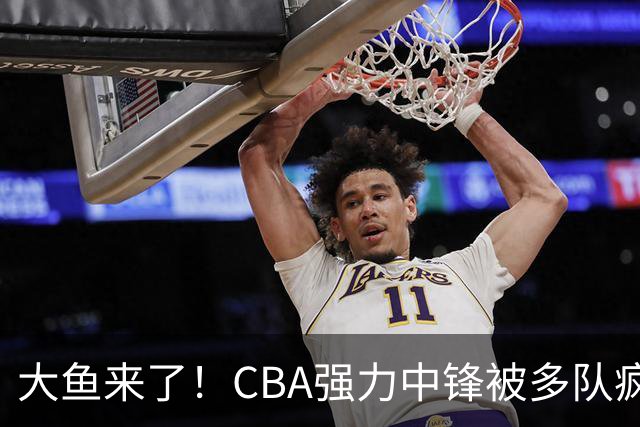 大鱼来了！CBA强力中锋被多队疯抢，或加盟广东队驰援杜锋？